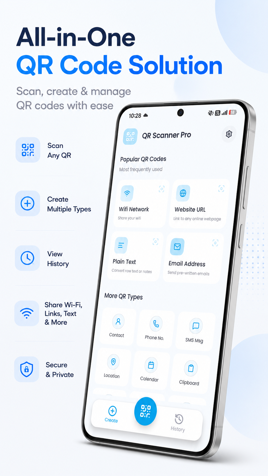 QrBit: QR Scanner & Generator screenshot