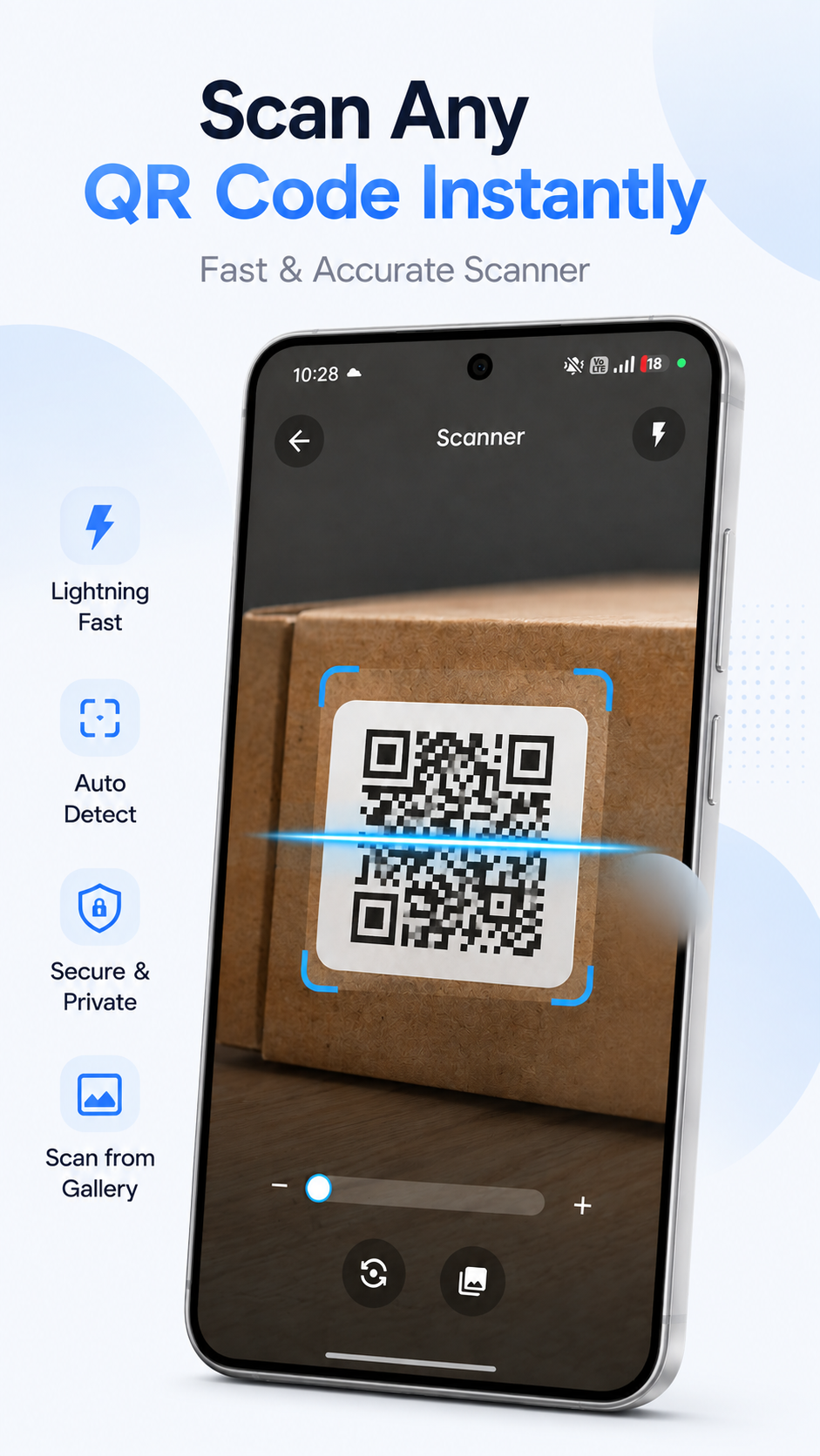 QrBit: QR Scanner & Generator screenshot