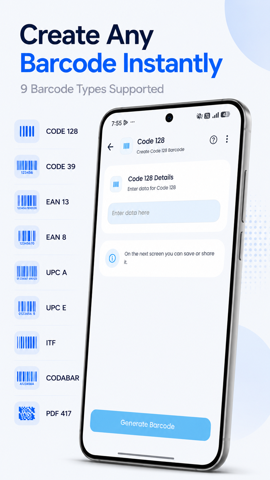 QrBit: QR Scanner & Generator screenshot